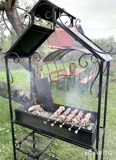 Мангал из стали