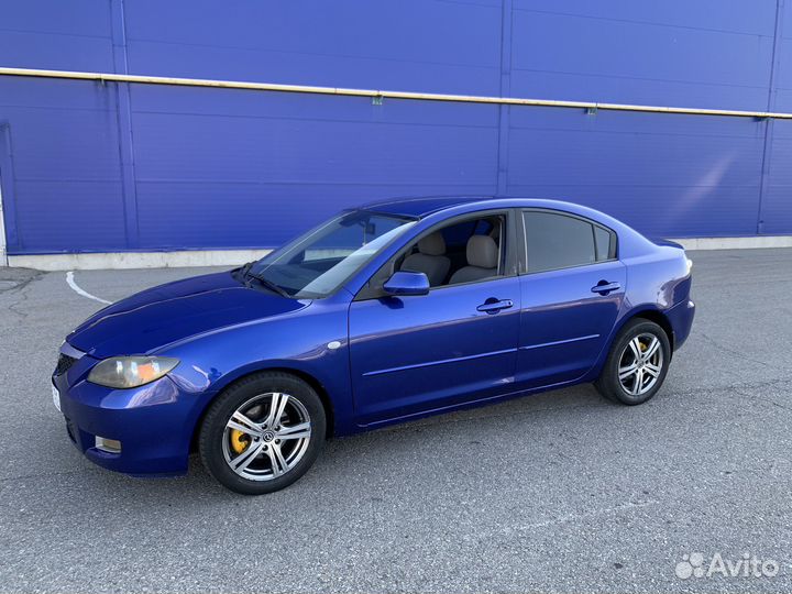 Бампер передний mazda (мазда) 3 седан 2006г