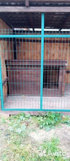 Большой вольер для собаки