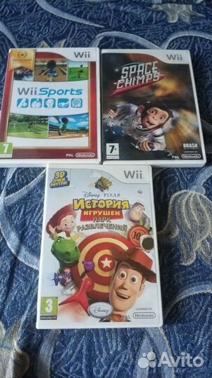 3 игры для wii