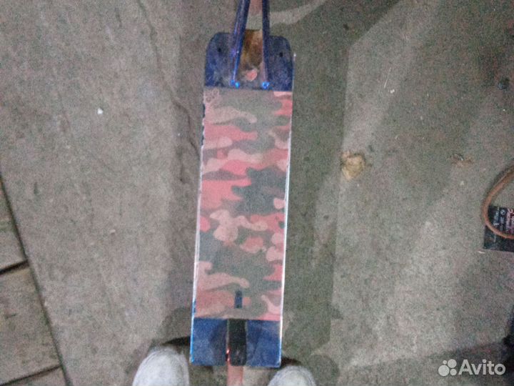 Дека Комета 6 на 22 трюковой самокат