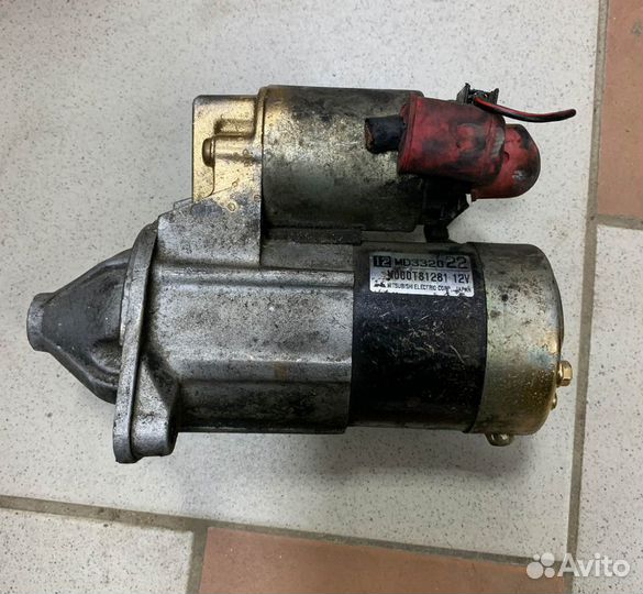 Стартер Mitsubishi Carisma 1.6 АКПП