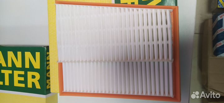 Фильтр воздушный комплект mann Mercedes