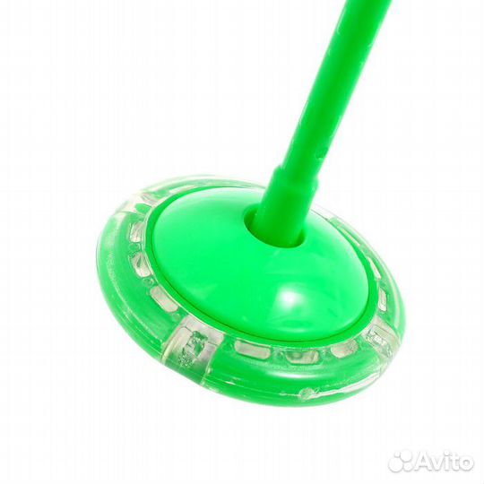 Новая нейроскакалка, световые эффекты, салатовая