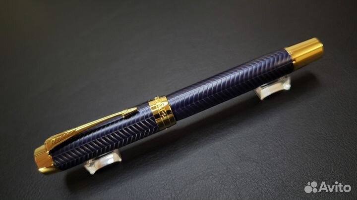 Перьевая ручка Parker Duofold Blue Chevron GT