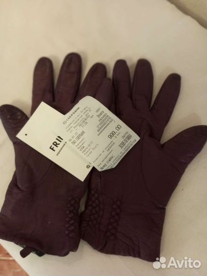 Перчатки кожа натуральная. Р. 6.,1/2