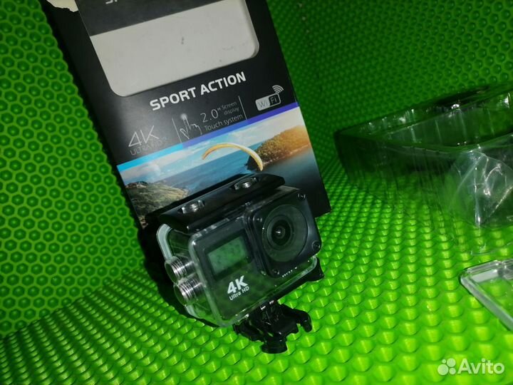 Экшн-камера Орбита OT-VNG06 4K, WiFi, черная