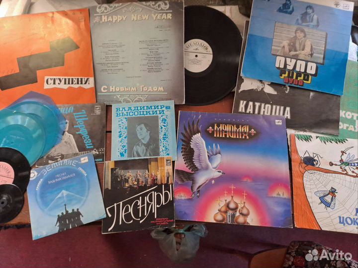 Виниловые пластинки СССР
