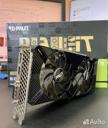 Игровая видеокарта Palit GTX 1660 super