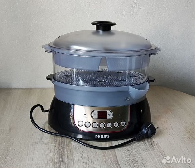 Новая пароварка philips hd 9139