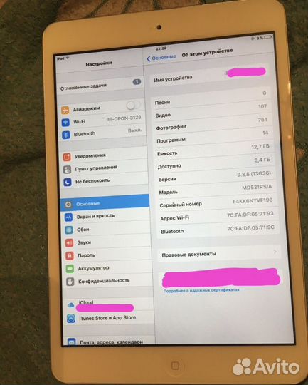 iPad mini 16gb