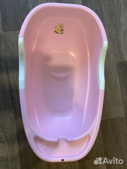 Детская ванночка для купания с горкой