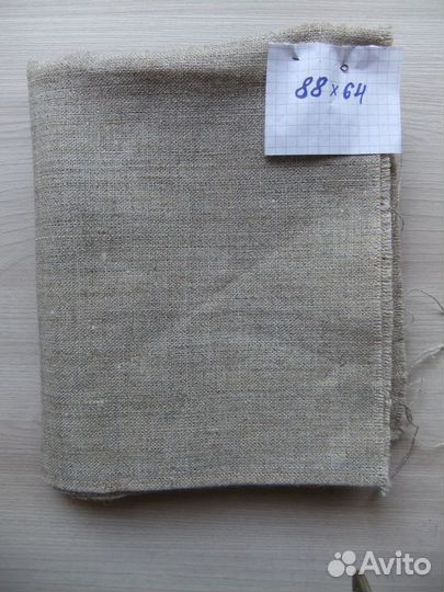 Ткань грубый лен для живописи (СССР)