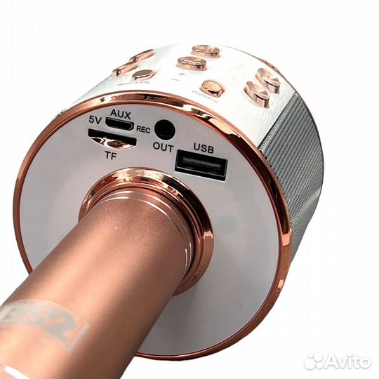 Караоке-микрофон B52 KM-130P, 3Вт, АКБ 800мА/ч, RS