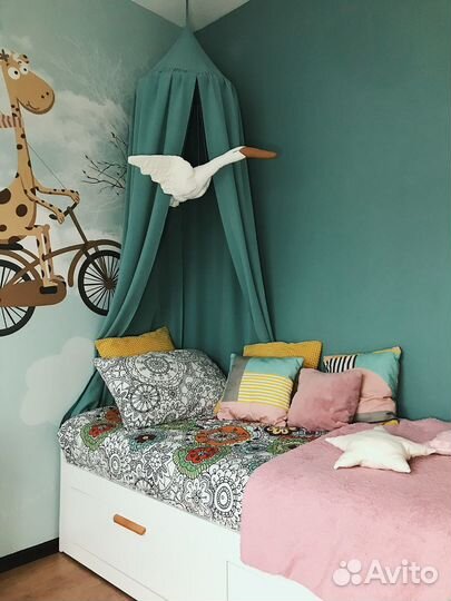 Балдахин в детскую кроватку