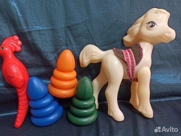 Игрушки советские СССР пластмассовые