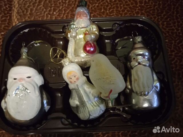 Елочные игрушки СССР