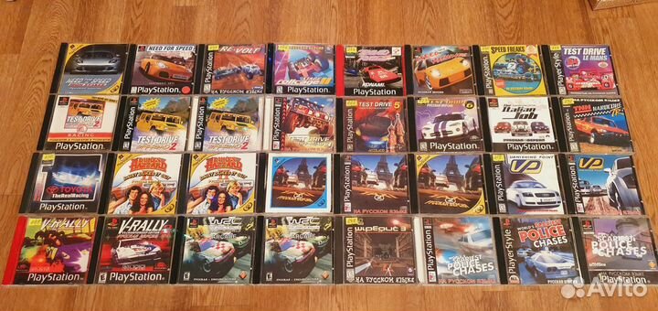 Игры диски на PS1, PSone / Часть 4 из 5