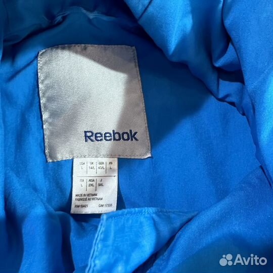 Куртка пуховик reebok (puma nike adidas)