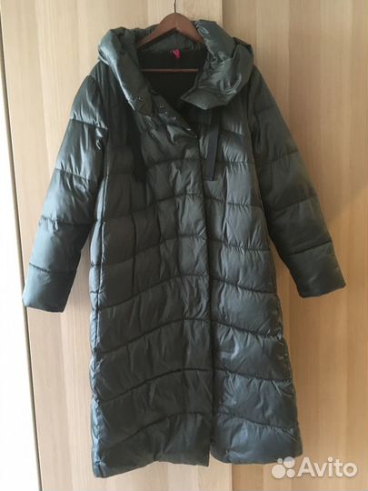 Пуховик женский 50 52 размер бу