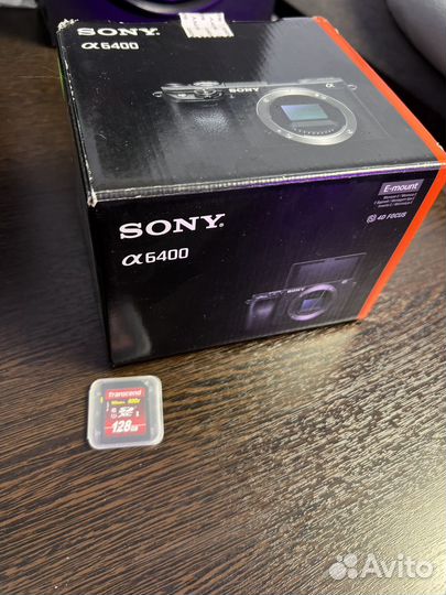 Sony a6400 + 128gb флешка