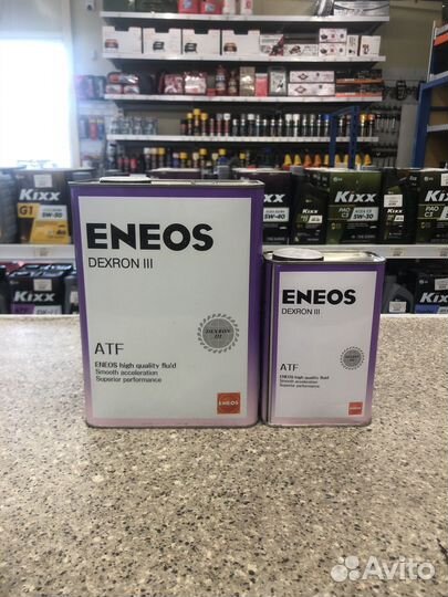 Масло трансмиссионное Eneos ATF Dexron III 4л