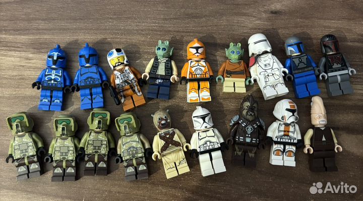 Lego star wars минифигурки