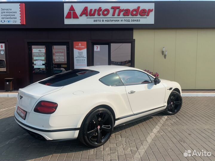 Bentley Continental GT 4.0 AT, 2017, 43 504 км