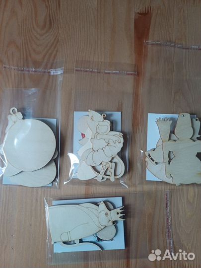 Набор для творчества новый. Роспись игрушки