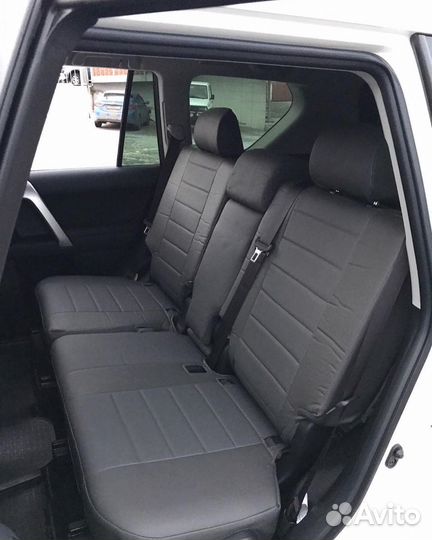 Авточехлы на Toyota Land Cruiser Prado 150 (2017+)