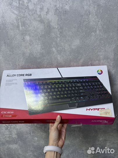 Игровая клавиатура alloy core black (HX-KB5ME2-US)