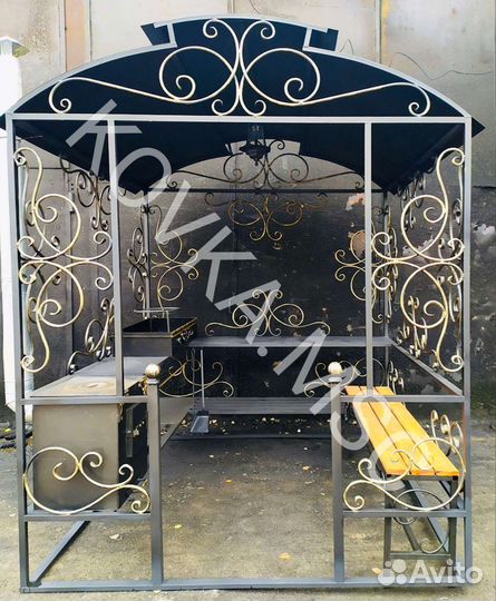 Мангал с крашей