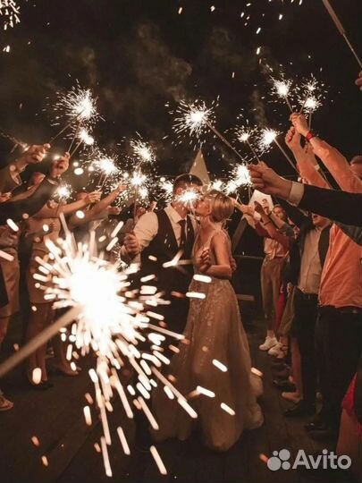 Бенгальские огни на свадьбу