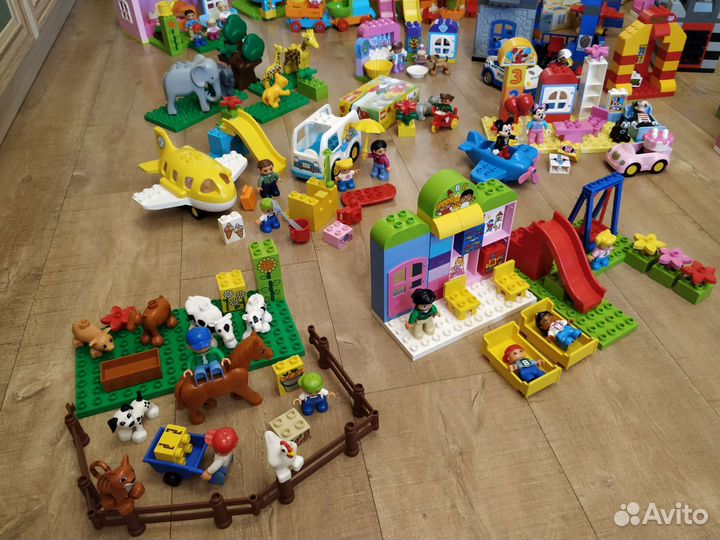Лего дупло много наборов