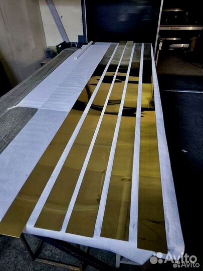 Полоса, профиль, уголок из латуни