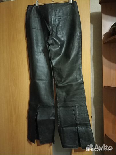 Кожаные брюки