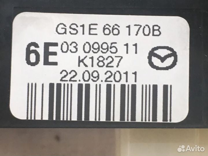 Кнопка корректора фар для Mazda 6 2007-2012г