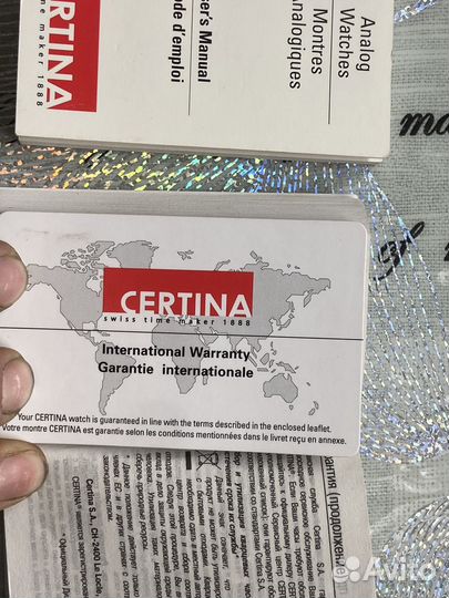 Часы Certina