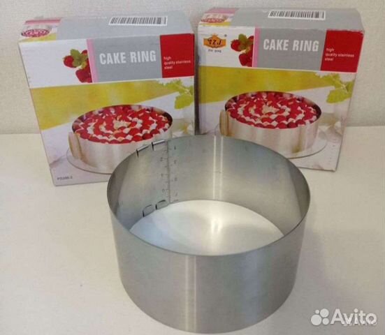 Кольцо для выпечки, форма разъемная, коврик