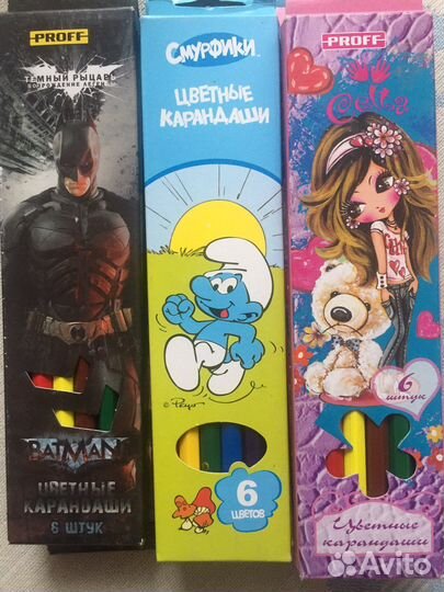 Цветные карандаши