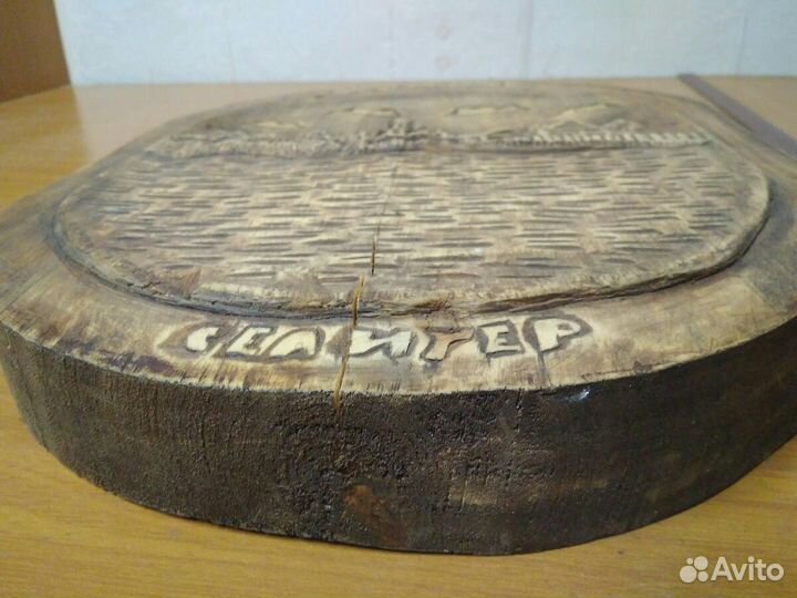 Пано резное Селигер - Осташков