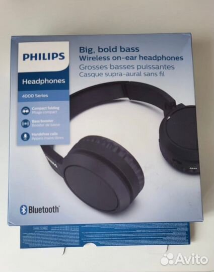 Беспроводные наушники philips