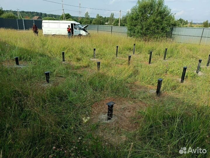 Винтовые сваи 57 - 325мм