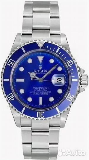 Часы Rolex с синим циферблатом с доставкой 1