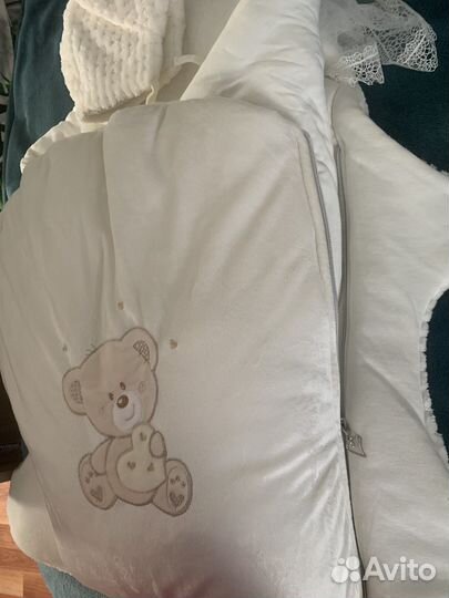 Зимний конверт на выписку