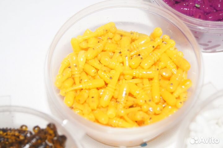 Приманки для мормышинга Wwitebait 19mm 50 штук (Ре