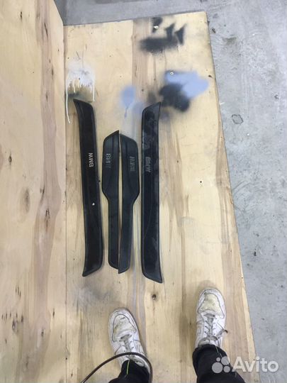 Накладка порога на BMW E90