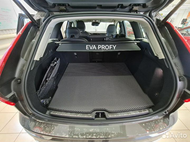 Ева коврики на volvo xc-60 с багажником