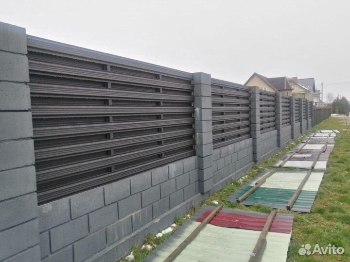 Штакетник 115мм для забора