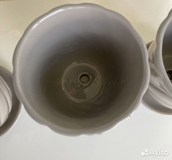 Кашпо для цветов с поддоном